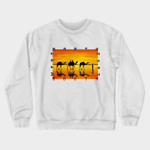 Desert Crewneck Sweatshirt by ilhnklv